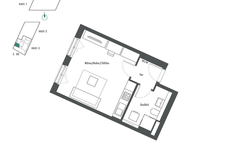 Wohnung zum Kauf provisionsfrei 312.000 € 1 Zimmer 32,8 m²<br/>Wohnfläche 2.<br/>Geschoss Franz-Heubl-Straße 1 Ramersdorf-Perlach München 81735