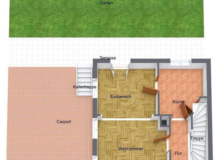 Haus zum Kauf 444.000 € 4,5 Zimmer 109 m² 257 m² Grundstück frei ab sofort Burgholzhof Stuttgart 70376