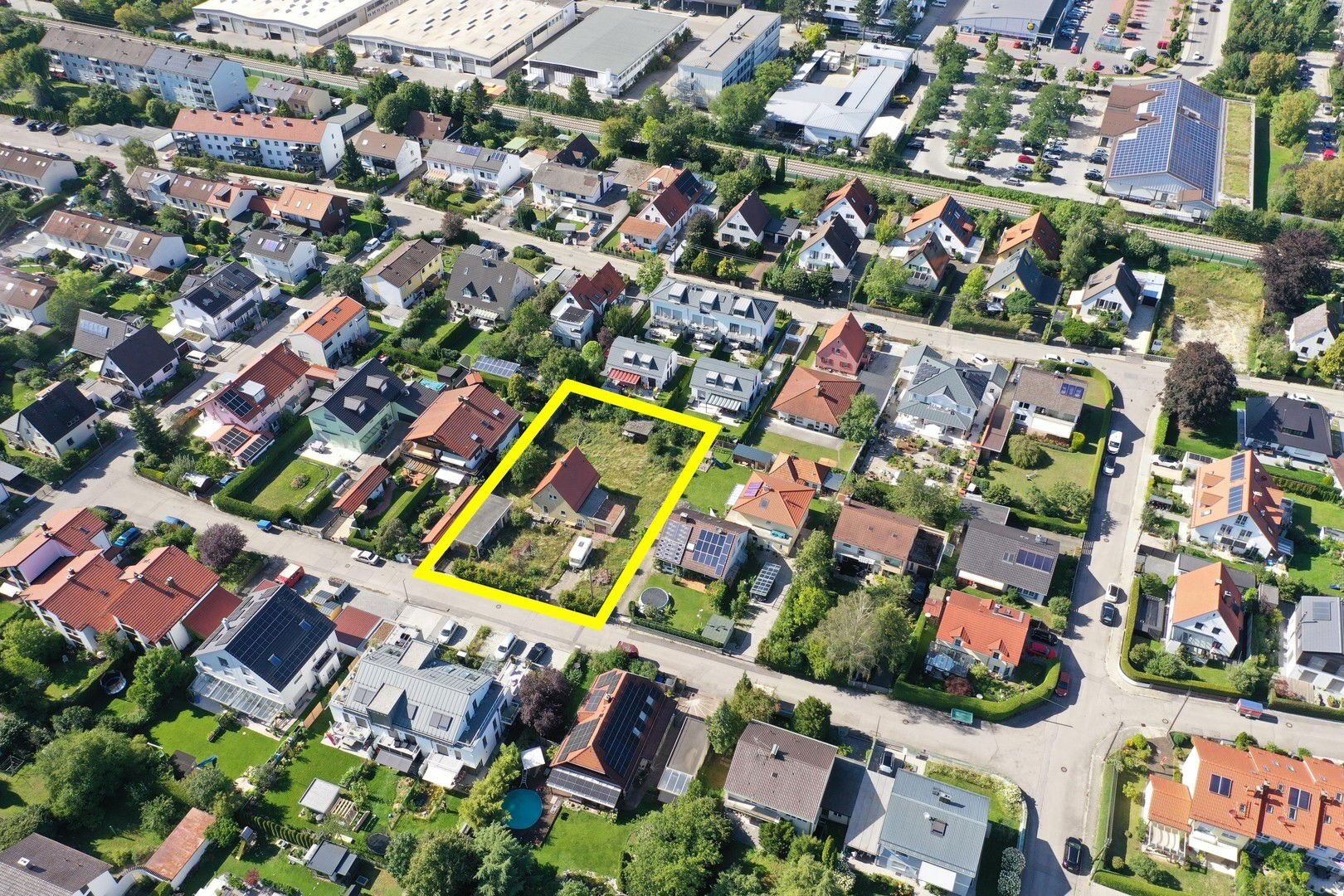 Grundstück zum Kauf provisionsfrei 2.200.000 € 1.206 m²<br/>Grundstück Harthaus Germering 82110