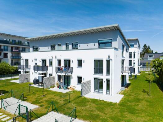 Wohnung zum Kauf - Neubau provisionsfrei 754.900 € 3 Zimmer 80,2 m² EG frei ab sofort Obere Bahnhofstr. 32a Germering 82110