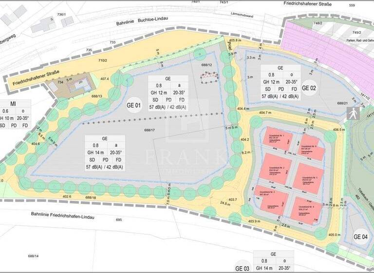 Gewerbegrundstück zum Kauf 400 m² Grundstück Reutin Lindau 88131