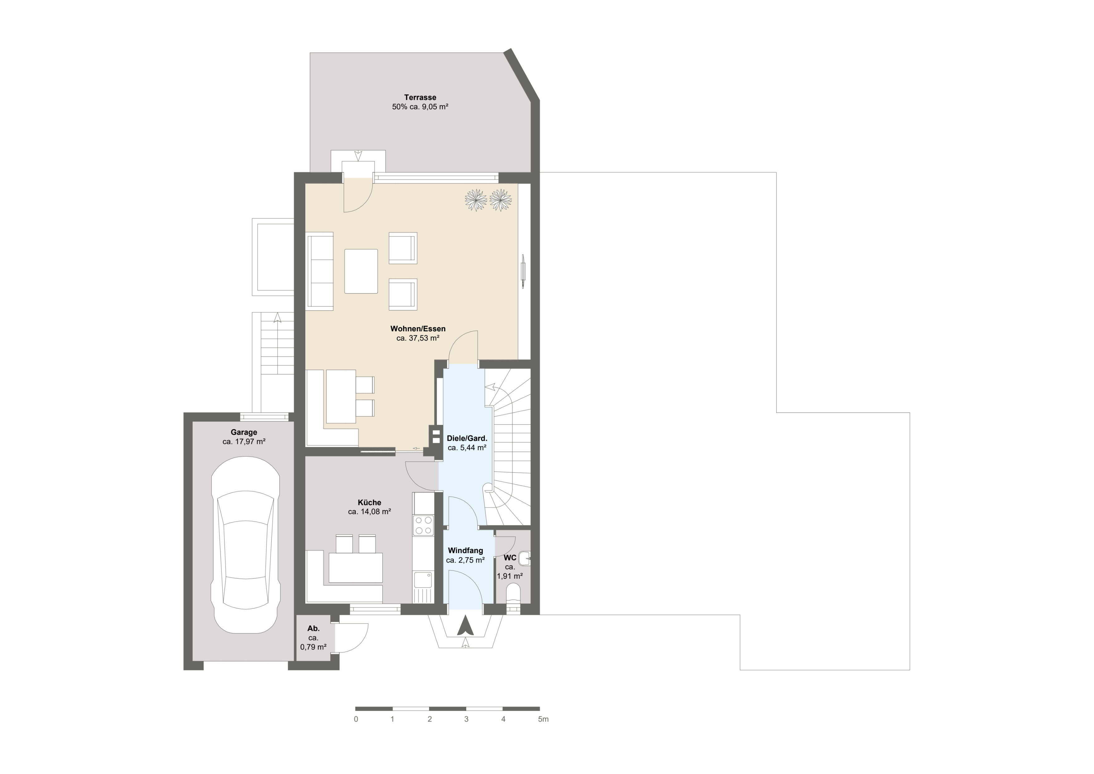 Doppelhaushälfte zum Kauf 499.000 € 5 Zimmer 153 m²<br/>Wohnfläche 630 m²<br/>Grundstück Westring Wuppertal 42329