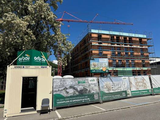 Wohnung zum Kauf - Neubau provisionsfrei 331.730 € 2 Zimmer 66,7 m² EG Scheffelstraße 3b Grenzach Grenzach-Wyhlen 79639