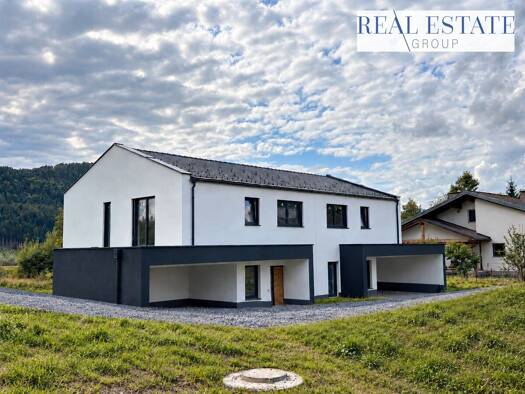 Doppelhaushälfte zum Kauf - Erstbezug 349.000 € 5 Zimmer 127 m² 455 m² Grundstück Moosburg 9062