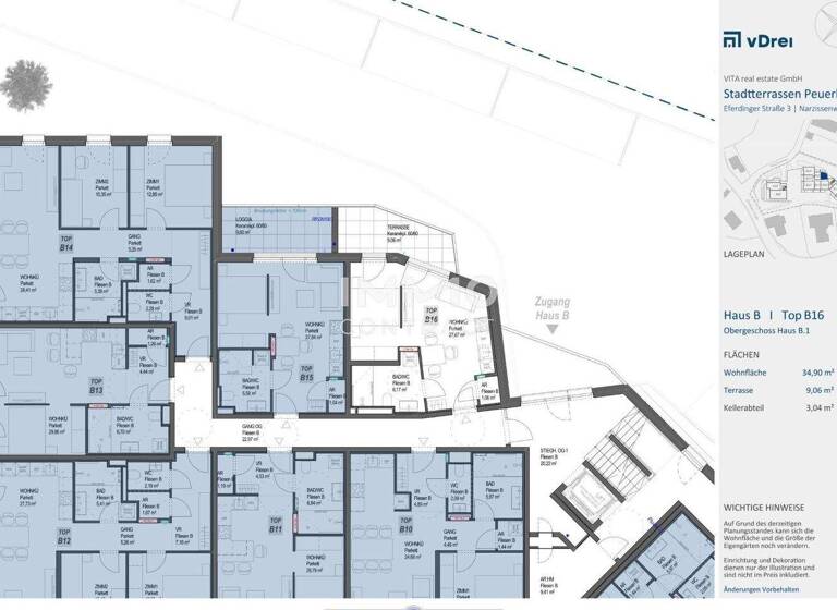 Wohnung zum Kauf - Erstbezug provisionsfrei 165.452 € 1,5 Zimmer 34,9 m² frei ab 30.06.2027 Peuerbach 4722