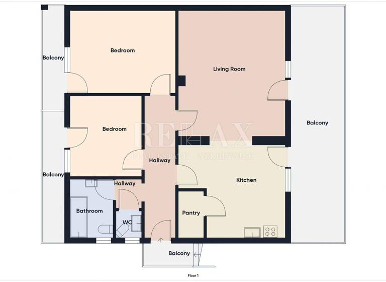 Doppelhaushälfte zum Kauf 1.050.000 € 8 Zimmer 330 m² Grundstück Crikvenica 51260