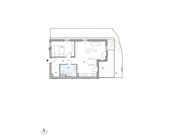 Wohnung zum Kauf - Erstbezug 313.900 € 2 Zimmer 58,6 m² EG St. Leonhard Villach(Stadt) 9500