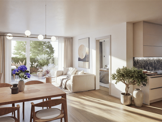 Wohnung zum Kauf - Neubau provisionsfrei 1.035.000 € 3 Zimmer 88,9 m² EG Canisiusstraße 5 Hadern München 81377
