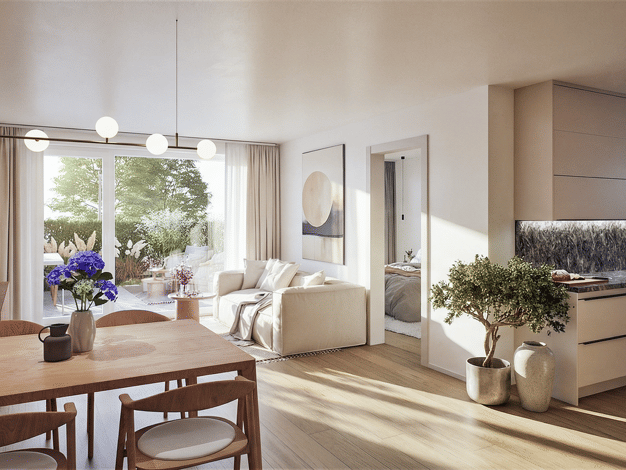 Wohnung zum Kauf - Neubau provisionsfrei 1.035.000 € 3 Zimmer 88,9 m² EG Canisiusstraße 5 Hadern München 81377