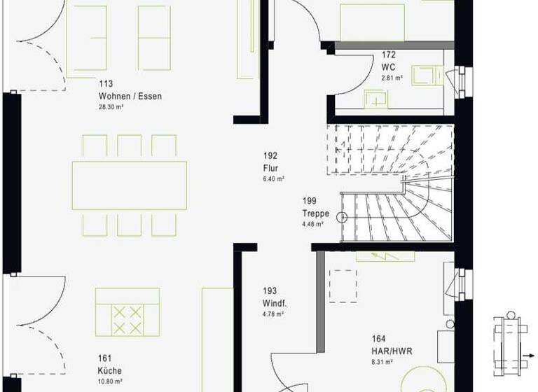 Einfamilienhaus zum Kauf - Erstbezug provisionsfrei 268.999 € 5 Zimmer 145 m² 733 m² Grundstück Forst-Stadt Forst 03149