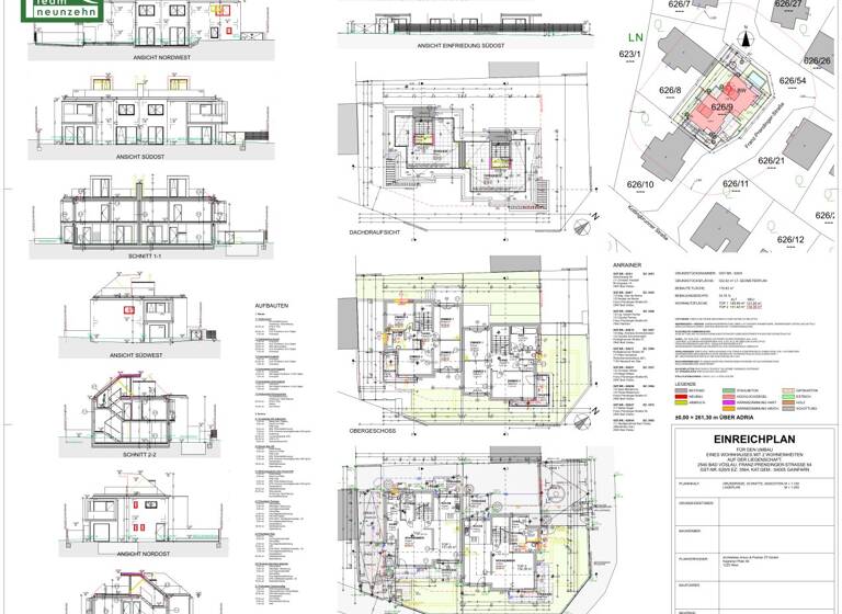 Reihenmittelhaus zum Kauf - Erstbezug 599.000 € 4 Zimmer 134,4 m² 312 m² Grundstück Franz-Prendinger-Straße 64 Bad Vöslau 2540