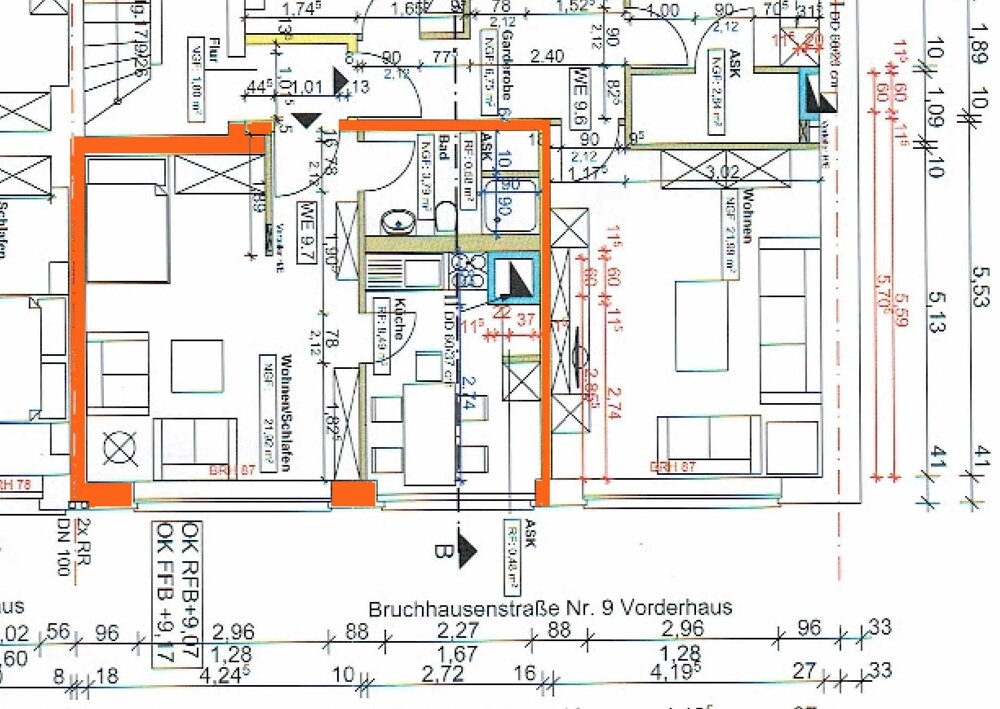 Wohnung zur Miete 490 € 1 Zimmer 35 m²<br/>Wohnfläche 1.<br/>Geschoss Altstadt 3 Trier 54290