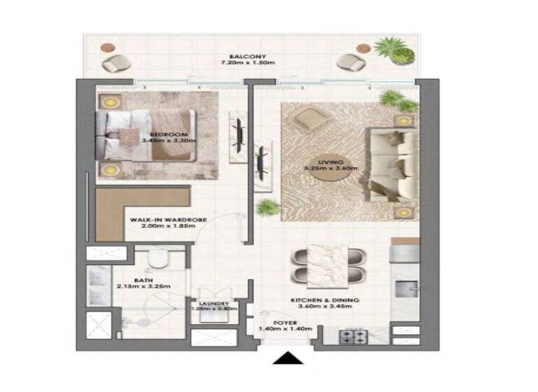 Wohnung zum Kauf - Erstbezug provisionsfrei 457.658 € 2 Zimmer 77,1 m² Dubai