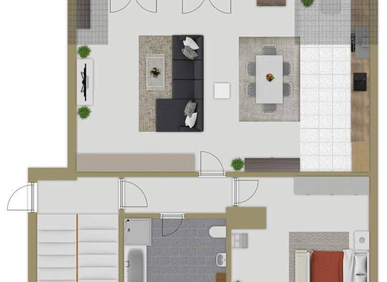 Wohnung zum Kauf 125.000 € 2 Zimmer 58 m² Birkesdorf Düren 52353