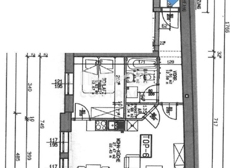 Wohnung zur Miete 474 € 2 Zimmer 59,3 m² Grabenhof Wels 4600