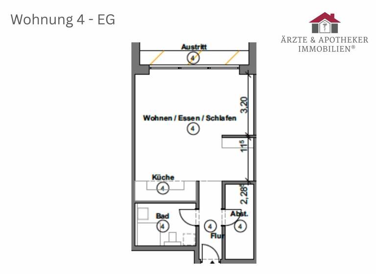 Wohnung zur Miete - Erstbezug 850 € 1,5 Zimmer 63,8 m² frei ab 01.05.2026 Todtglüsingen Tostedt / Todtglüsingen 21255