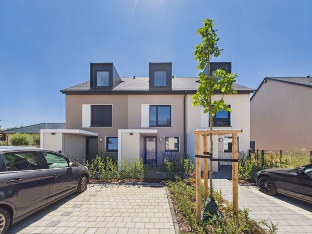 Reihenmittelhaus zum Kauf - Erstbezug 445.000 € 5 Zimmer 145 m² 230 m² Grundstück Dietersheim Bingen am Rhein 55411