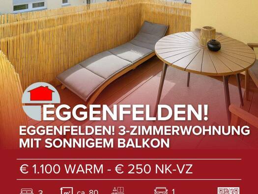 Wohnung zur Miete 800 € 3 Zimmer 80 m² frei ab sofort Eggenfelden 84307