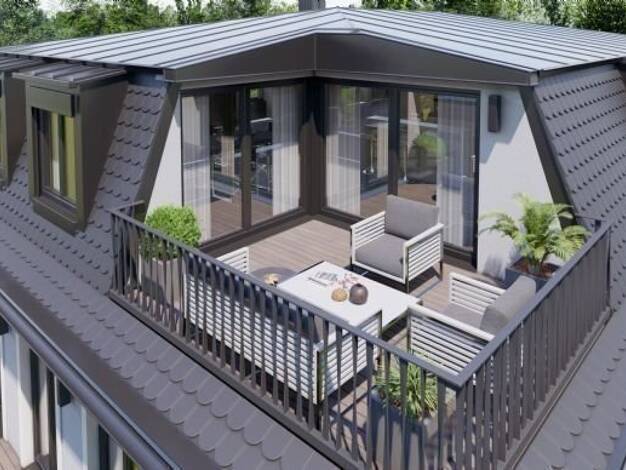 Penthouse zum Kauf provisionsfrei 1.360.000 € 4 Zimmer 115,2 m² 2. Geschoss München 81825