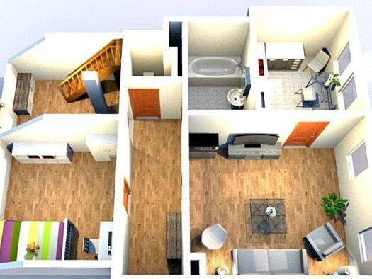 Wohnung zur Miete 350 € 3 Zimmer 59 m² 4. Geschoss frei ab sofort Zwingerstraße 11 Döbeln Döbeln 04720