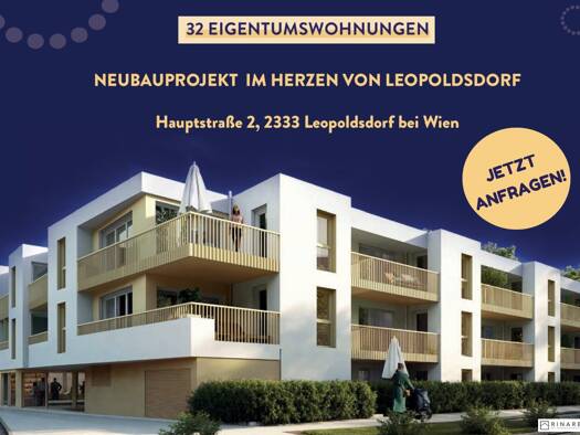 Wohnung zum Kauf 296.930 € 2 Zimmer 49,2 m² EG Leopoldsdorf 2333