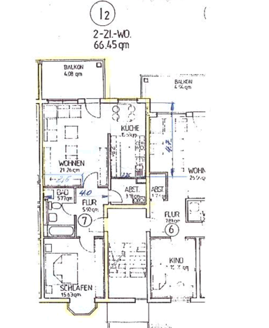 Wohnung zum Kauf provisionsfrei 205.000 € 2 Zimmer 66 m² 2. Geschoss frei ab sofort Südstadt Villingen-Schwenningen 78050