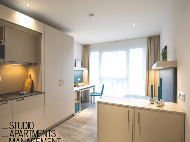 Wohnung zur Miete 550 € 1 Zimmer 22,2 m² frei ab 01.12.2026 Bechmann-Rahn-Weg 4 Innenstadt Erlangen 91052