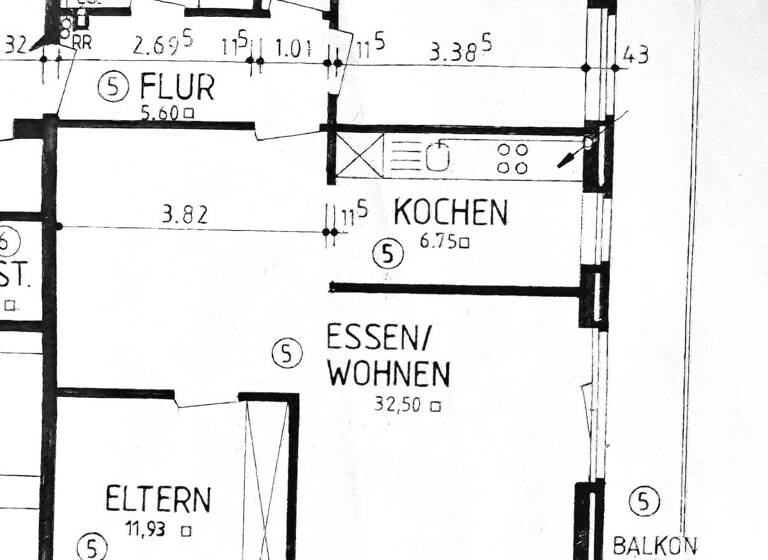 Wohnung zur Miete 835 € 3 Zimmer 86 m²<br/>Wohnfläche 1.<br/>Geschoss Schwaneweder Str. 218 Lüssum - Bockhorn Bremen 28779