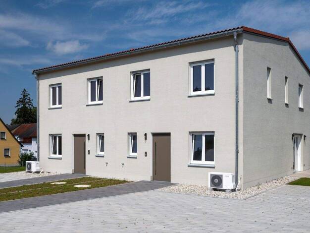 Doppelhaushälfte zur Miete - Erstbezug 1.350 € 4 Zimmer 135 m² 400 m² Grundstück Petzkofen 38B Petzkofen Aufhausen 93089