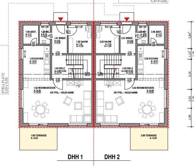 Doppelhaushälfte zum Kauf 370.000 € 4 Zimmer 130 m²<br/>Wohnfläche 368 m²<br/>Grundstück ab sofort<br/>Verfügbarkeit Brunnenallee 40 Brakel Brakel 33034