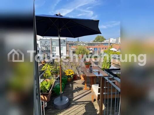 Maisonette zur Miete Tauschwohnung 1.100 € 3,5 Zimmer 85 m² 3. Geschoss Altstadt-Süd Köln 50678
