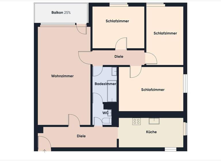 Wohnung zum Kauf 185.000 € 4 Zimmer 91 m² 4. Geschoss Bergheim 50126