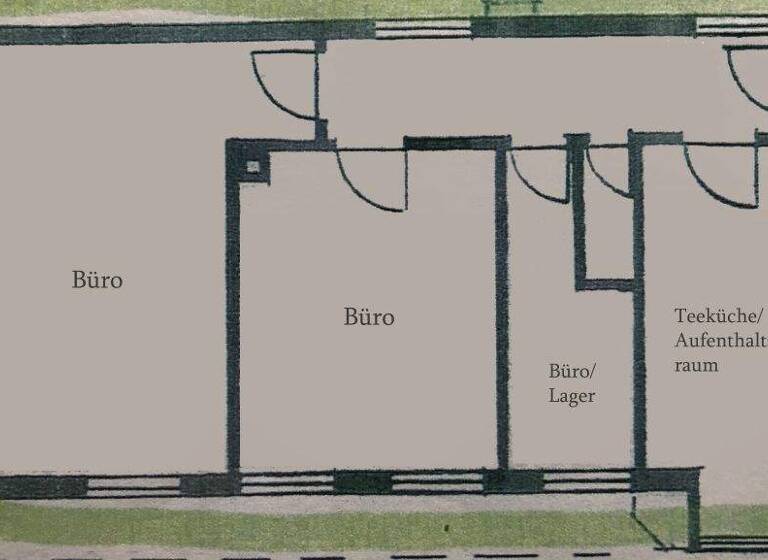 Büro zur Miete 560 € 3 Zimmer 60 m² Bürofläche Grunbach Remshalden 73630
