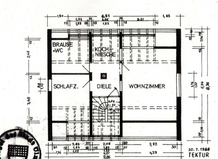 Wohnung zur Miete 660 € 2 Zimmer 46,5 m² 2. Geschoss frei ab sofort Lehr Ulm-Lehr 89081