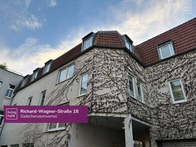 Wohnung zur Miete 520 € 2 Zimmer 61,2 m² Dachgeschoss, 2. Geschoss Richard-Wagner-Straße 18 Giebichenstein Halle 06114