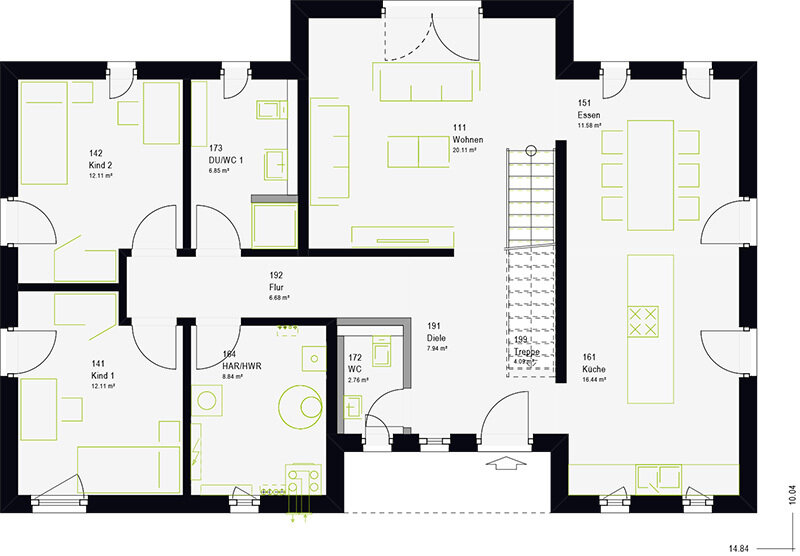 Einfamilienhaus zum Kauf 929.899 € 4 Zimmer 194 m²<br/>Wohnfläche 900 m²<br/>Grundstück Seegefeld Falkensee 14612