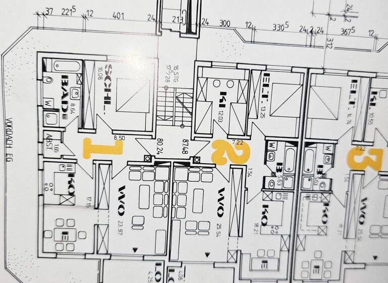Wohnung zur Miete 700 € 3 Zimmer 78 m² 1. Geschoss frei ab sofort Mozartstraße 56 Gendorf Burgkirchen an der Alz 84508