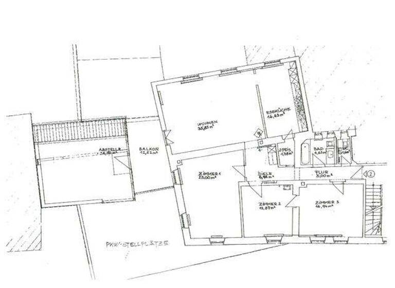 Wohnung zur Miete 850 € 4 Zimmer 127 m² Burglengenfeld 93133