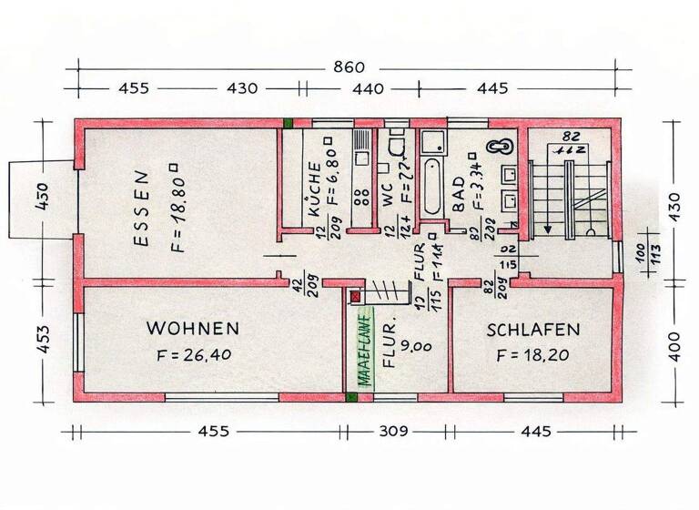 Mehrfamilienhaus zum Kauf provisionsfrei 890.000 € 11 Zimmer 273 m² 566 m² Grundstück Nordweststadt Karlsruhe 76185