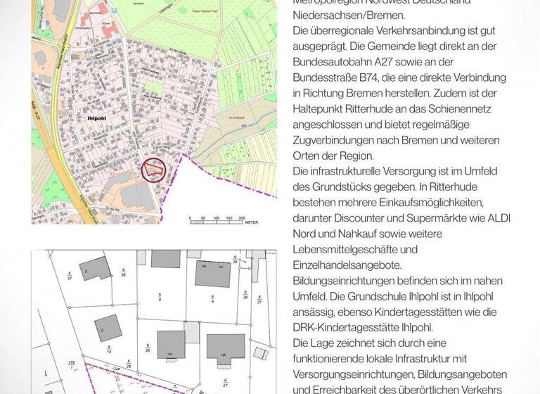 Wohnung zum Kauf provisionsfrei 300.000 € 3 Zimmer 89 m² 2. Geschoss frei ab sofort Ihlpohl Ritterhude 27721