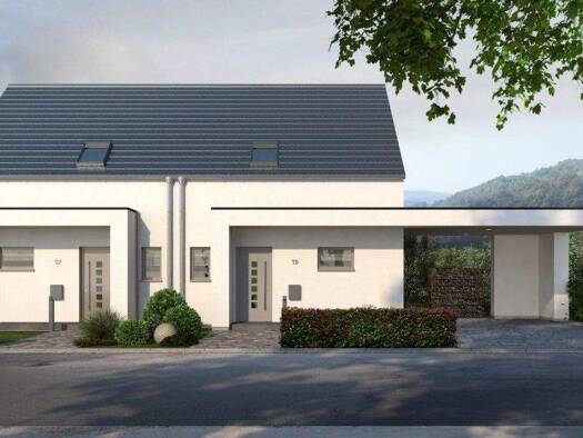 Doppelhaushälfte zum Kauf 481.500 € 4 Zimmer 123,2 m² 300 m² Grundstück Büchenbach Erlangen 91056