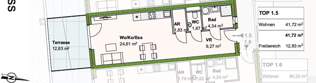 Wohnung zum Kauf 137.676 € 1 Zimmer Kalsdorf bei Graz 8401