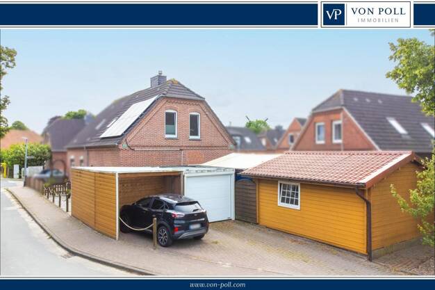 Doppelhaushälfte zum Kauf 189.000 € 3 Zimmer 110 m² 247 m² Grundstück Larrelt Emden 26723