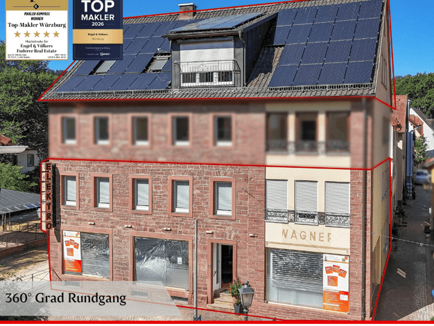 Mehrfamilienhaus zum Kauf 649.000 € 12 Zimmer 227 m² 218 m² Grundstück Lohr Lohr am Main 97816