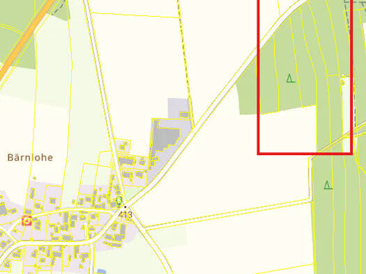 Land-/Forstwirtschaft zum Kauf 54.500 € 10.840 m² Grundstück Kammerstein 91126