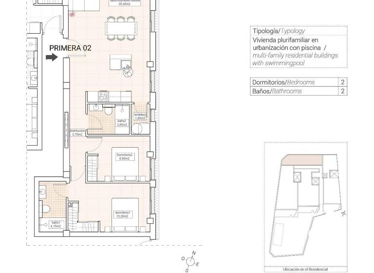 Wohnung zum Kauf provisionsfrei 205.000 € 3 Zimmer 83 m² hondon de las nieves