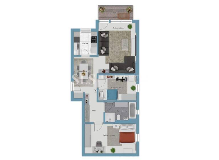 Wohnung zum Kauf 215.000 € 3 Zimmer 78 m² 2. Geschoss frei ab 01.03.2026 Alt-Marl Marl 45768