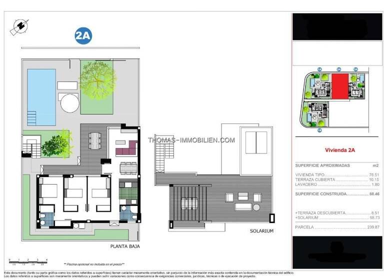 Doppelhaushälfte zum Kauf 415.000 € 5 Zimmer 77 m² 240 m² Grundstück Els Poblets 03779
