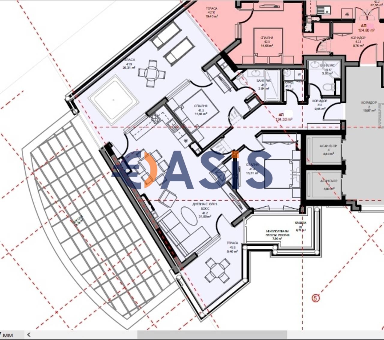 Apartment zum Kauf provisionsfrei 289.100 € 3 Zimmer 145 m²<br/>Wohnfläche 6.<br/>Geschoss ulica Blgariya 13 Pomorie 8200