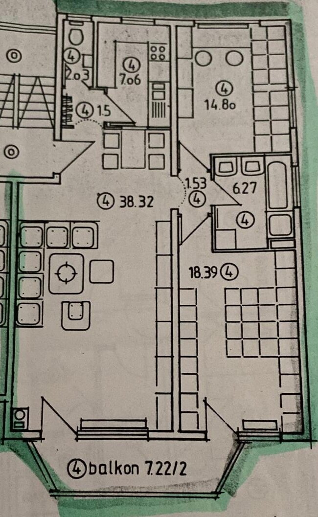 Wohnung zur Miete 1.150 € 3 Zimmer 94 m²<br/>Wohnfläche 1.<br/>Geschoss 01.12.2024<br/>Verfügbarkeit Frankenbach - Ost Heilbronn 74078